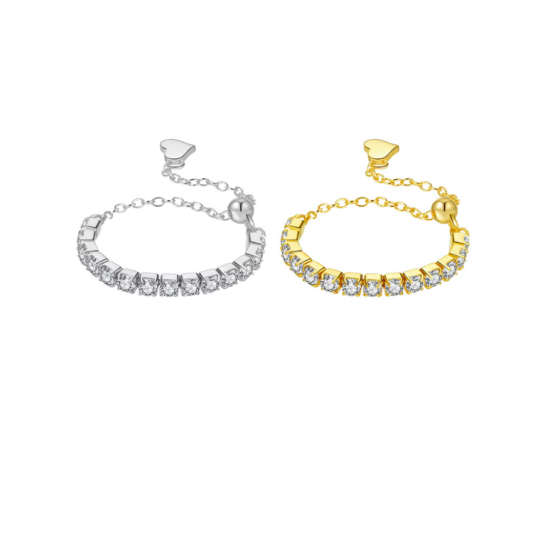 Tennis ring heart